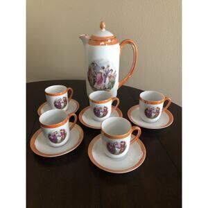 Antique J B & W Hot Chocolate Set